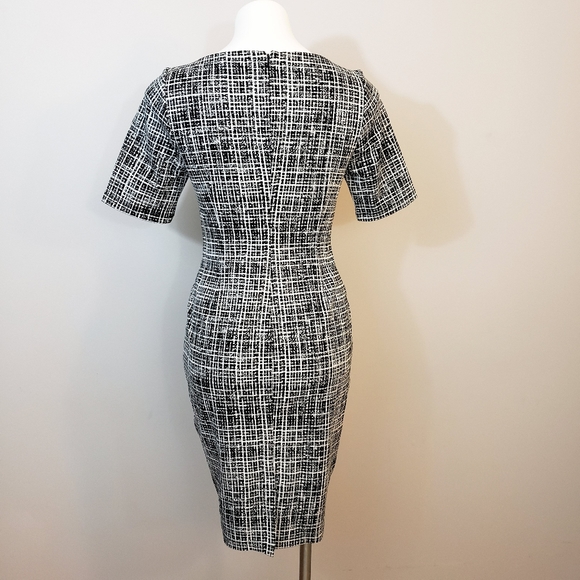 A Pea in the Pod Maternity Sheath Dress Black Med - Picture 5 of 9